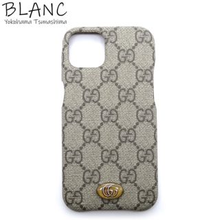 グッチ(Gucci)のグッチ オフィディア iPhone 13 ケース GGスプリーム ベージュ 701330 スマホケース(iPhoneケース)