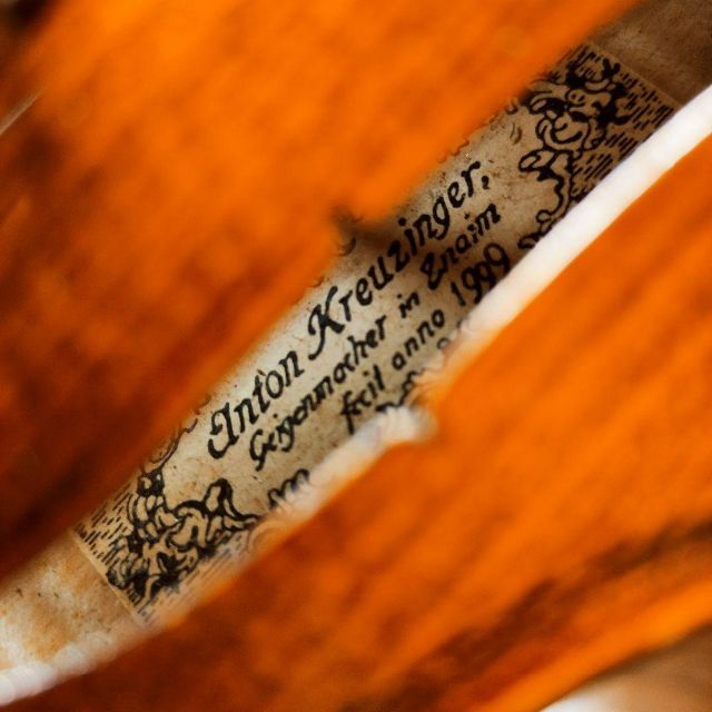 【ワンピースバック】Anton Kreuzinger 3/4 バイオリン1999 楽器の弦楽器(ヴァイオリン)の商品写真