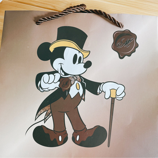 ディズニー(Disney)のミッキー　GODIVA コラボ　ショッパー(ショップ袋)