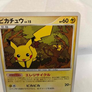 ポケモン - ポケモンカード ピカチュウ エレリサイクル LV.15の通販