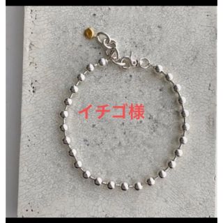 ドゥロワー(Drawer)のchieko+  Big ball necklace シルバー(ネックレス)