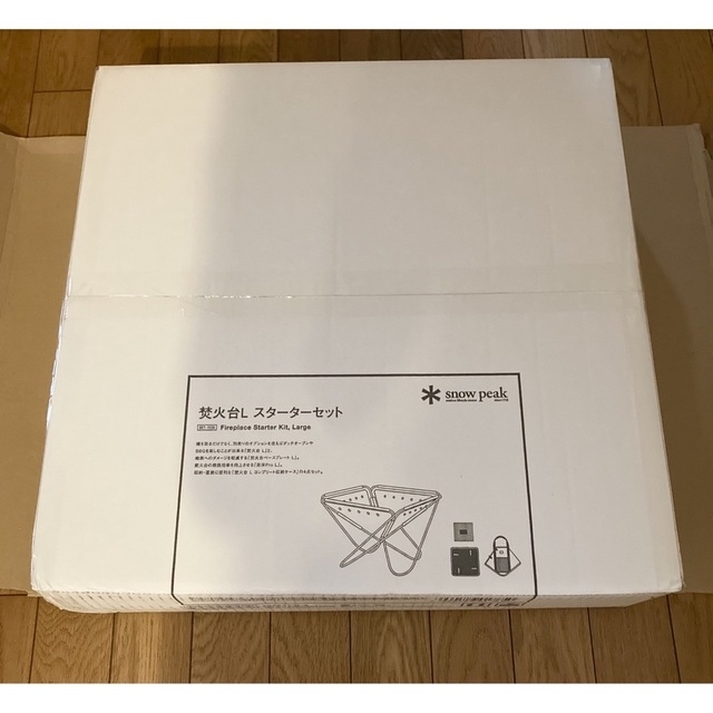 新品未使用☆スノーピーク 焚火台LスターターセットSET-112S 5