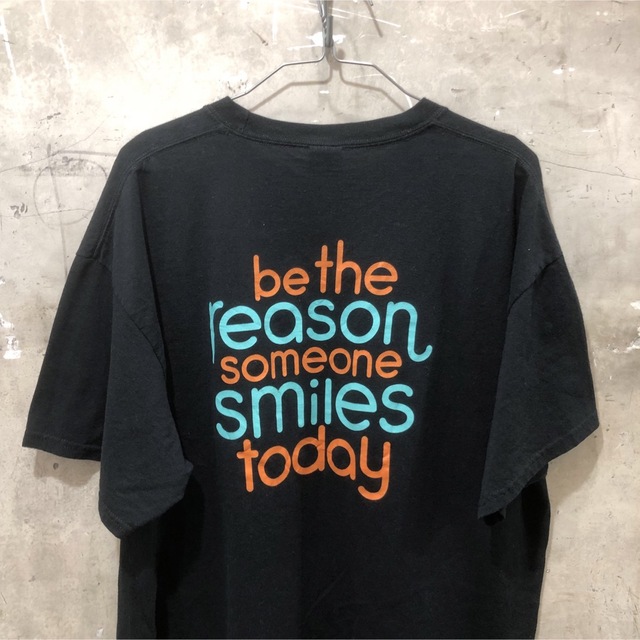 USATHE PLACE FOR SMILES スマイルマークTシャツ