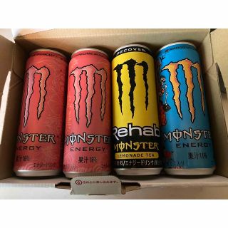 モンスターエナジー(Monster Energy)のモンスター エナジードリンク 4本 (ソフトドリンク)