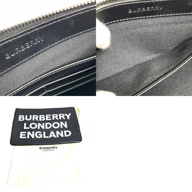 お値段 BURBERRY バーバリー 8015695 ポーチ ロゴ カバン クラッチ
