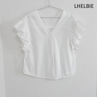 レルビエ(LHELBIE)の♡ 美品　♡ LELBIE レルビエ　ブラウス　トップス　白(シャツ/ブラウス(半袖/袖なし))