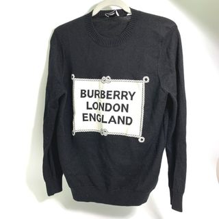 BURBERRY   バーバリー BURBERRY ニット バイカラー  ロゴ 長袖