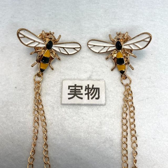 蜂 ヴィンテージ風 ピンブローチ ゴールド レディース チェーン 蜂 ヴィンテージ風 ピンブローチ ゴールド レディース チェーン