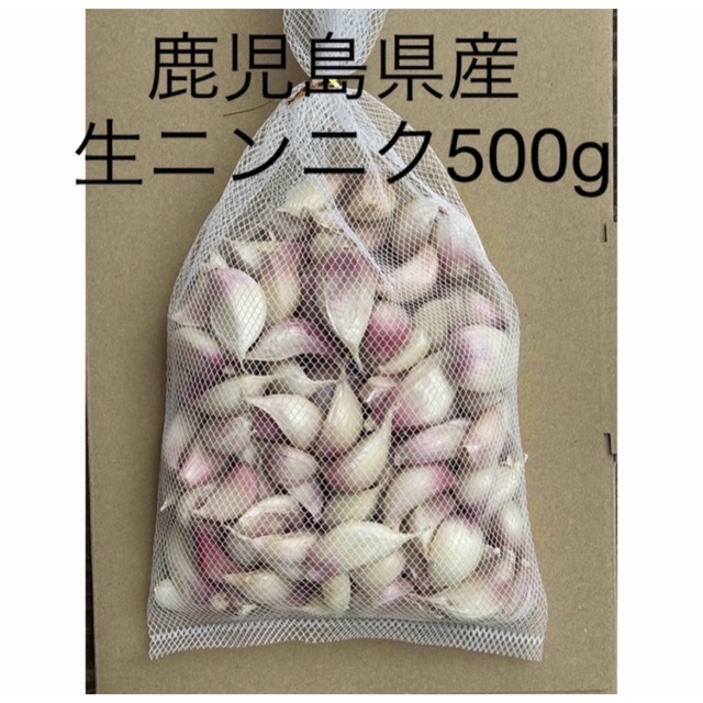 生ニンニク500g  鹿児島県産 食品/飲料/酒の食品(野菜)の商品写真