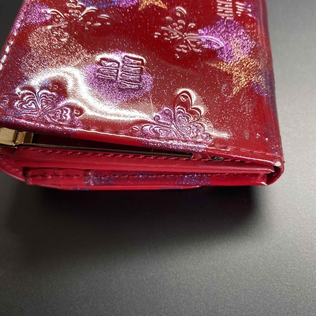 ANNA SUI(アナスイ)のANNA SUI アナスイ　財布　長財布　がま口財布　エナメル　スパーキー レディースのファッション小物(財布)の商品写真