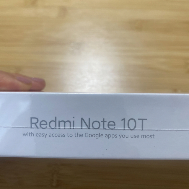 Xiaomi Redmi Note 10T A101XM アジュールブラック新品 スマホ/家電/カメラのスマートフォン/携帯電話(スマートフォン本体)の商品写真