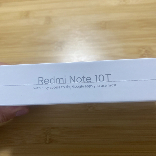 Xiaomi Redmi Note 10T A101XM アジュールブラック新品 スマホ/家電/カメラのスマートフォン/携帯電話(スマートフォン本体)の商品写真