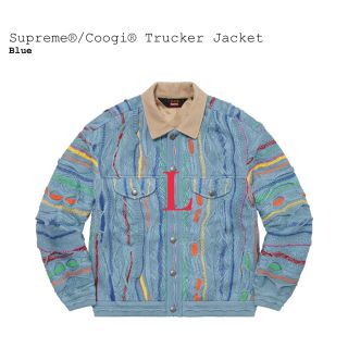 Supreme × COOGI Trucker Jacket ブルー Lサイズ - その他