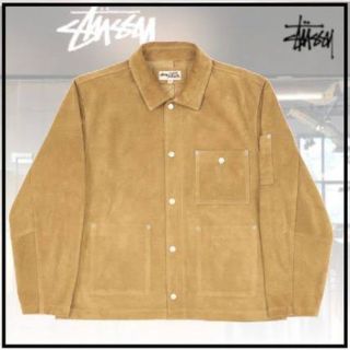 STUSSY - stussy スウェード ジャケットの通販 by 断捨離中