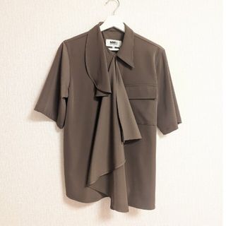 エムエムシックス(MM6)のMM6 エムエムシックス　ブラウス　【美品】(シャツ/ブラウス(半袖/袖なし))