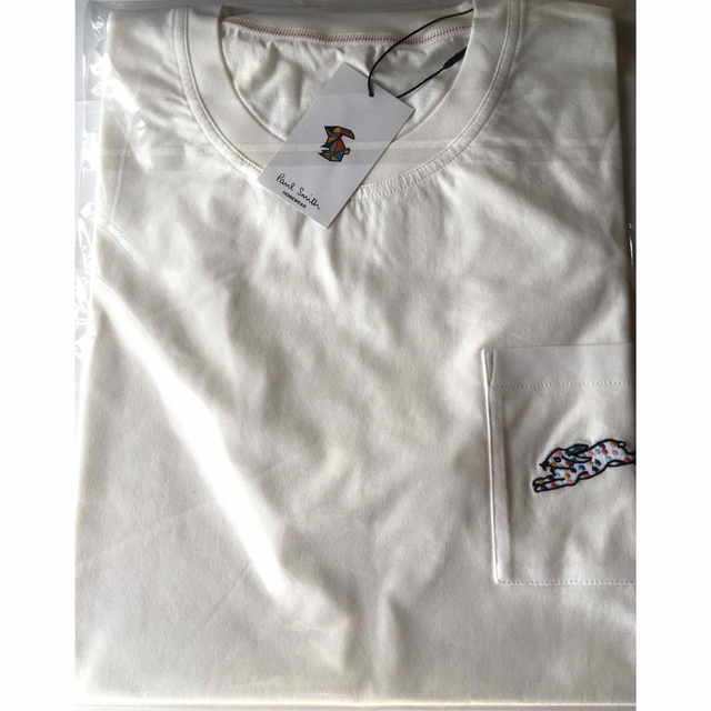 Paul Smith(ポールスミス)の※訳有り【ポールスミス/Paul Smith】半袖カットソー Tシャツ・Lサイズ メンズのトップス(Tシャツ/カットソー(半袖/袖なし))の商品写真