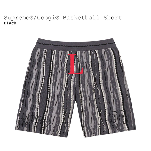 Supreme Coogi Basketball Short ブラック
