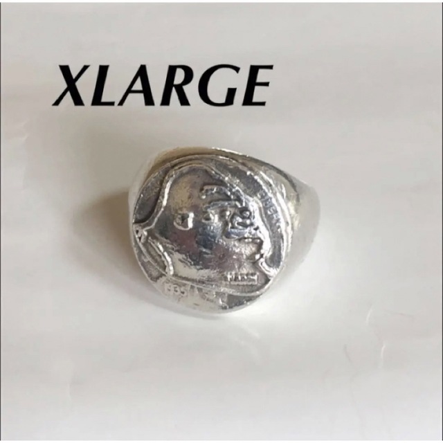 XLARGEエクストララージ OG COIN silverリング