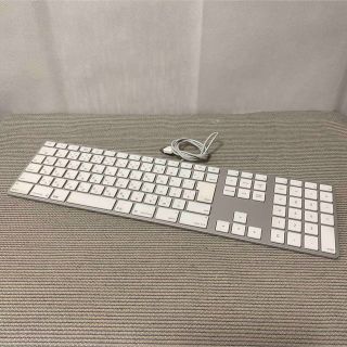 マック(Mac (Apple))のApple keyboard 純正テンキー付きUSBコード C(PC周辺機器)