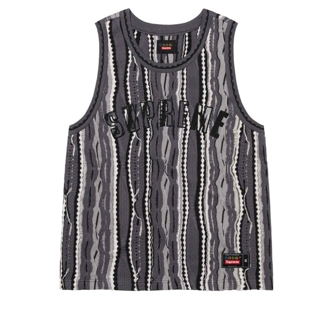 Supreme Coogi basketball Jersey blackメンズ