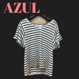 アズールバイマウジー(AZUL by moussy)のレディース　AZUL  Tシャツ　ボーダー　Sサイズ(Tシャツ(半袖/袖なし))