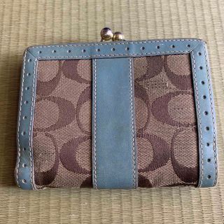 コーチ(COACH)のコーチ二つ折り財布　ジャンク品(財布)