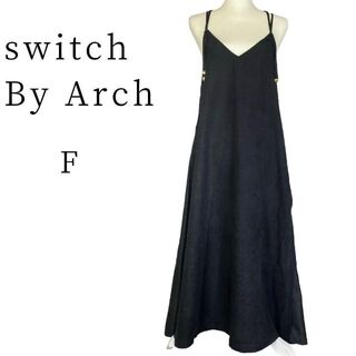 アーチ(Arch)のarch switch キャミソールワンピース　フリーサイズ(ロングワンピース/マキシワンピース)