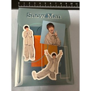 スノーマン(Snow Man)の深澤辰哉　ふっか　シール　ステッカー(アイドルグッズ)