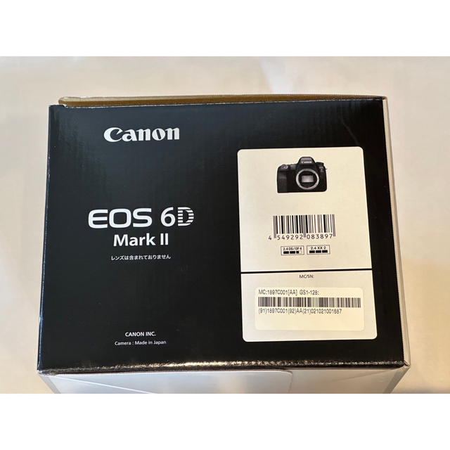 商品名  Canon EOS 6D Mark２