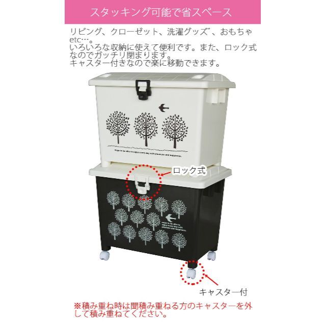 色: クールホワイト平和工業 ストレージ ボックス 70L クールホワイト