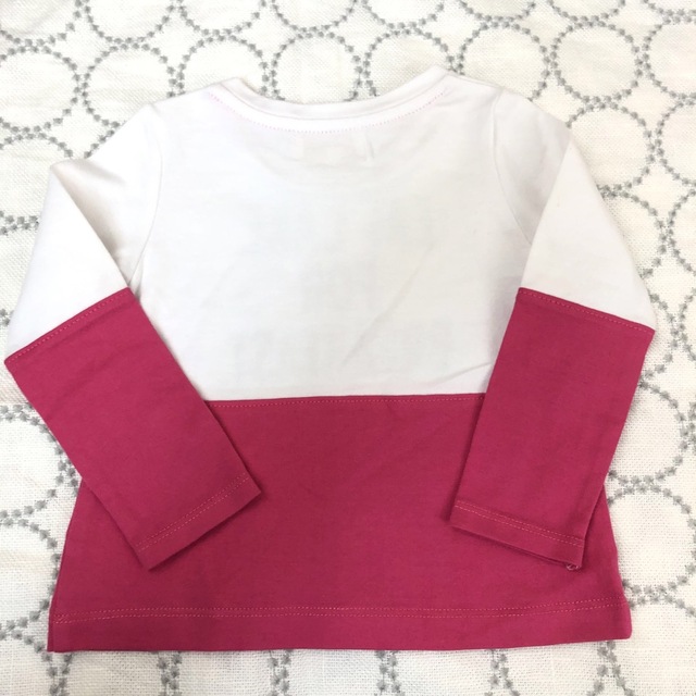 kate spade new york(ケイトスペードニューヨーク)のkate spade NEW YORK ロンt トップス　tシャツ　80 キッズ/ベビー/マタニティのベビー服(~85cm)(Ｔシャツ)の商品写真