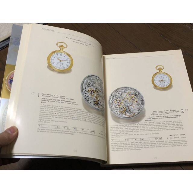 PATEK PHILIPPE(パテックフィリップ)のアンティコルム　オークションカタログ　2002年10月19日&20日 メンズの時計(その他)の商品写真