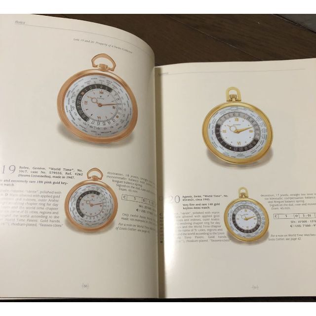 PATEK PHILIPPE(パテックフィリップ)のアンティコルム　オークションカタログ　2002年10月19日&20日 メンズの時計(その他)の商品写真