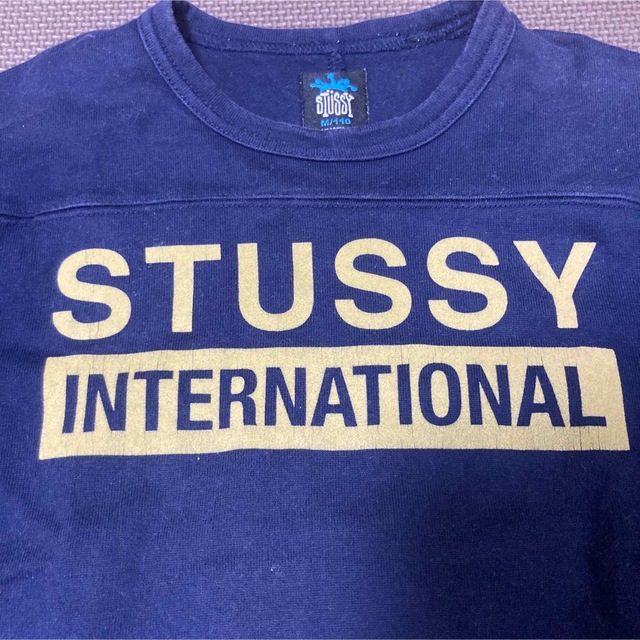 STUSSY(ステューシー)のstussy キッズTシャツ　厚手110cm M キッズ/ベビー/マタニティのキッズ服男の子用(90cm~)(Tシャツ/カットソー)の商品写真