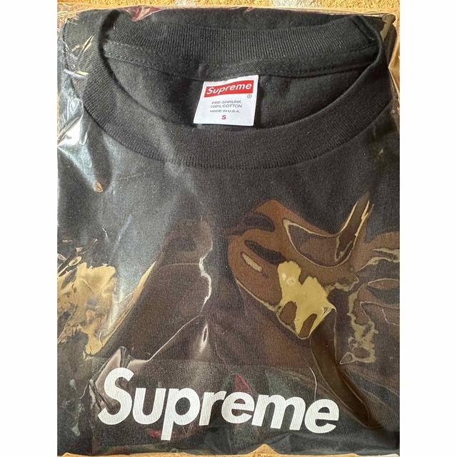 Supreme(シュプリーム)の新品supreme Box Logo L/S Tee black Sサイズ メンズのトップス(Tシャツ/カットソー(七分/長袖))の商品写真