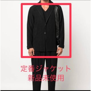 イッセイミヤケ(ISSEY MIYAKE)のBASICS 黒ジャケット(テーラードジャケット)