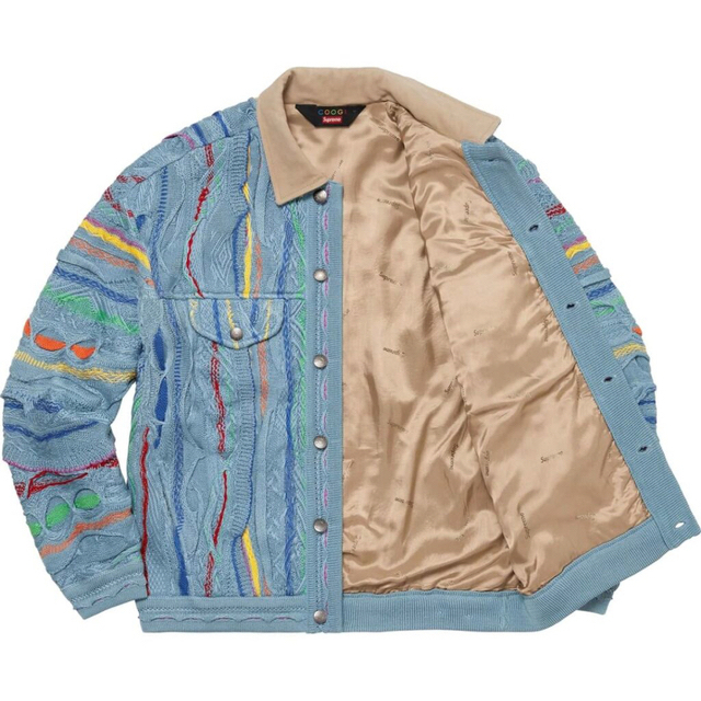 Supreme Coogi Trucker Jacket ブラック XLサイズ