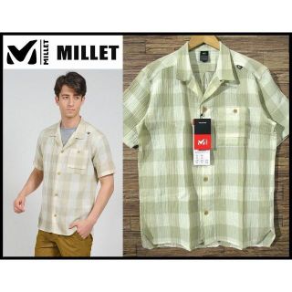 ミレー(MILLET)の新品 ミレー MIV01858 播州織 ワシプラス シャツ チェック XL ③(その他)