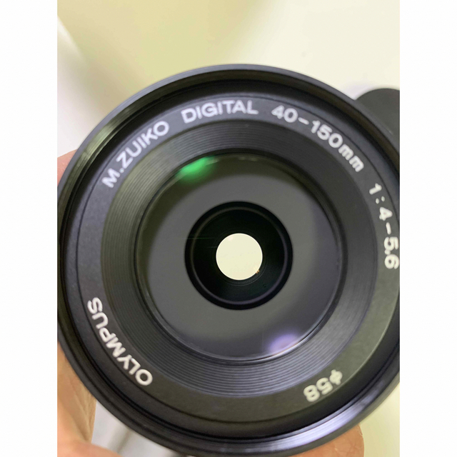 OLYMPUS(オリンパス)のOLYMPUS M.ZUIKO DIGITAL 40-150 F4-5.6 スマホ/家電/カメラのカメラ(レンズ(ズーム))の商品写真