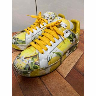 ドルチェ&ガッバーナ Dolce&Gabbana フローラル スニーカー 36-