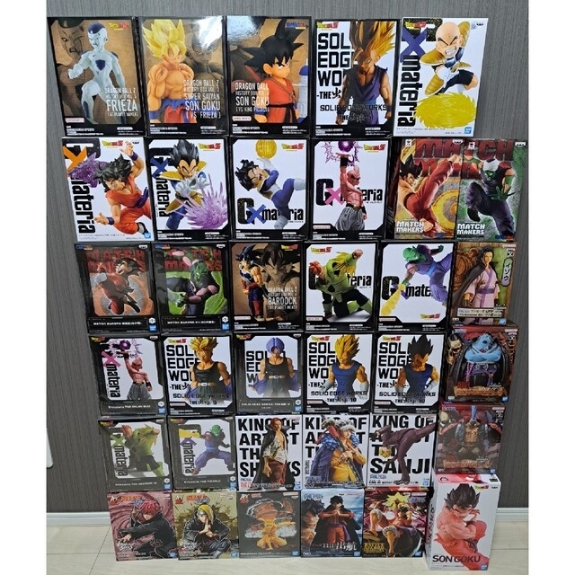 ドラゴンボール ワンピース ナルト 35体セット | フリマアプリ ラクマ