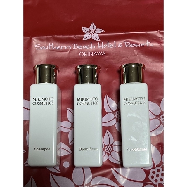 MIKIMOTO COSMETICS(ミキモトコスメティックス)のミキモトコスメティック　DHCスキンケアセット　他ホテルアメニティ22個 コスメ/美容のヘアケア/スタイリング(シャンプー/コンディショナーセット)の商品写真