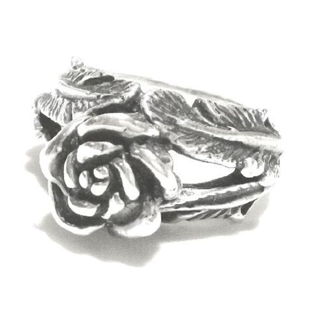 ☆美品 ロイヤルオーダー セドナ ローズ&フェザーズ シルバーリング