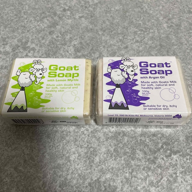 goat soap ゴートソープ 2個 コスメ/美容のボディケア(ボディソープ/石鹸)の商品写真