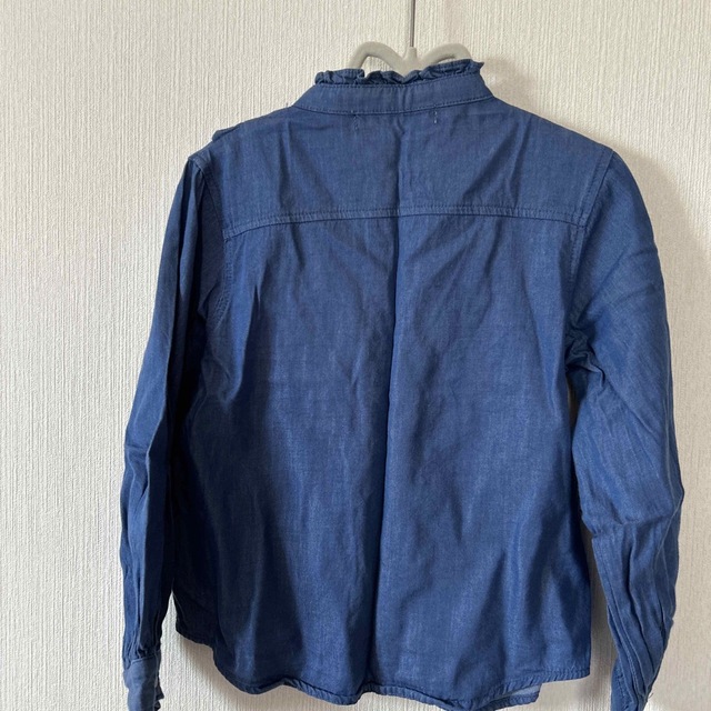 MPS(エムピーエス)のused・女児・長袖シャツ・120㎝ （or 140㎝） キッズ/ベビー/マタニティのキッズ服女の子用(90cm~)(Tシャツ/カットソー)の商品写真