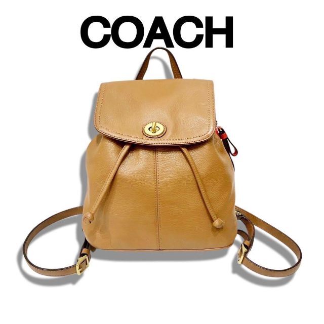 【匿名配送】✨美品✨COACHバッグ オールドコーチ ターンロックリュック