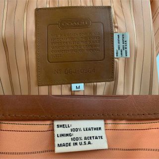 OLD COACH オールドコーチ USA製 スエードレザーコート ブラウン系