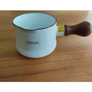 ダンスク(DANSK)の【新品未使用品】DANSK　バターウォーマー　ホワイト(鍋/フライパン)