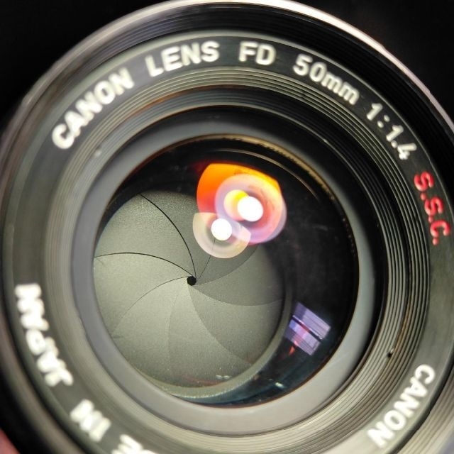 Canon FD 50mm f1.4 S.S.C. 【整備・試写済】50041 Canon FD 50mm f1.4 S.S.C. 【整備・試写済】50041