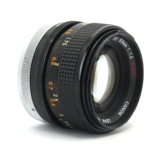 Canon FD 50mm f1.4 S.S.C. 【整備・試写済】50041 Canon FD 50mm f1.4 S.S.C. 【整備・試写済】50041
